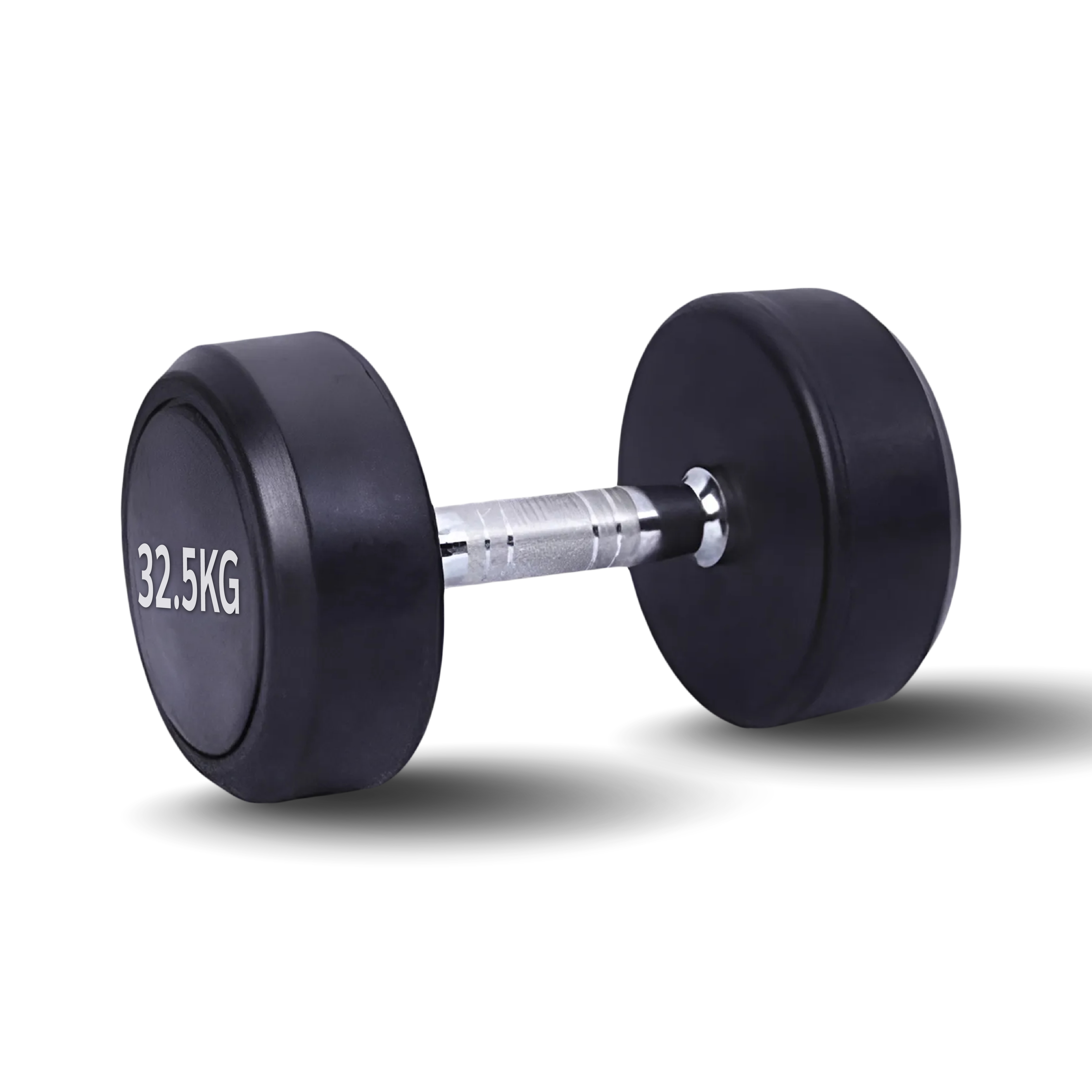 ดัมเบลยางกลม HOMEFITTOOLS 32.5KG 1 คู่_0